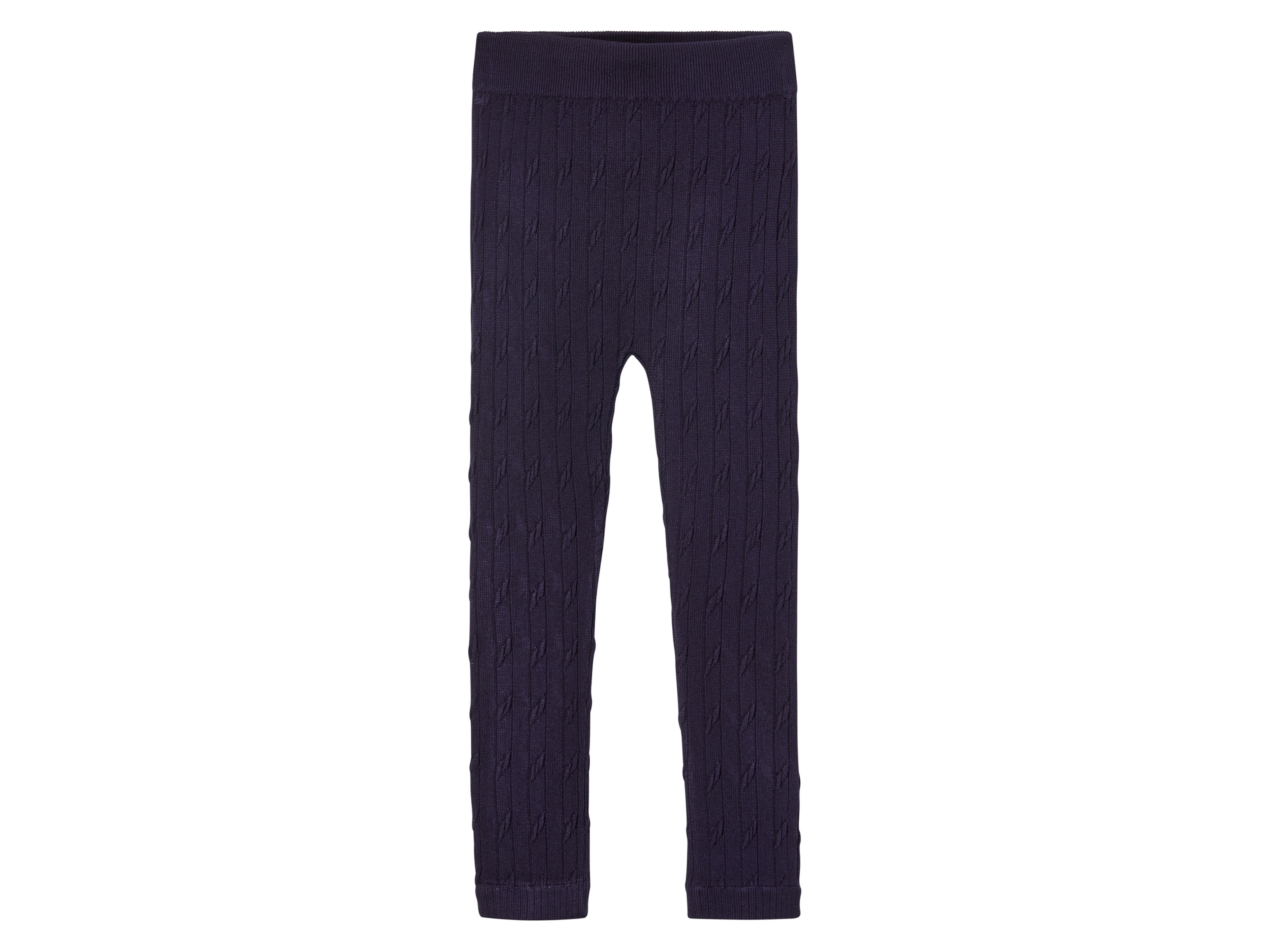 lupilu® Dívčí bezešvé pletené legíny (navy modrá, 110/116)