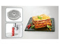 Měnič na maso Silvercrest s mlecím kotoučem a lasagne.