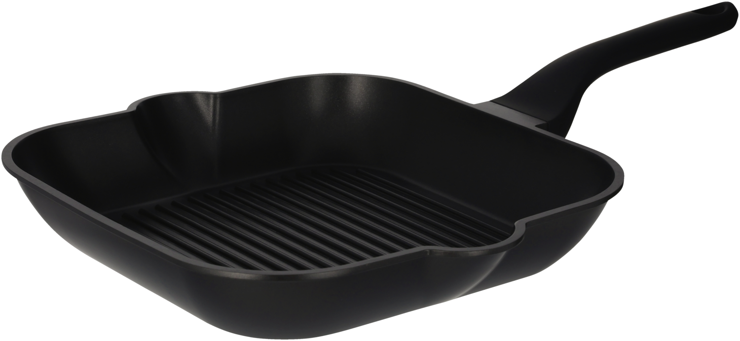 Silvercrest® Pánev / Grilovací pánev z hliníkové litiny, Ø 28 cm (čtvercová)