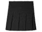 Černá plisírovaná sukně pro dívky.