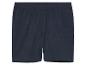 Tmavě modré dětské šortky z úpletu.