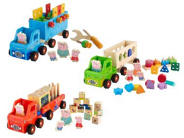 Dřevěný nákladní automobil Prasátko Peppa