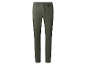 Tmavě zelené cargo kalhoty.