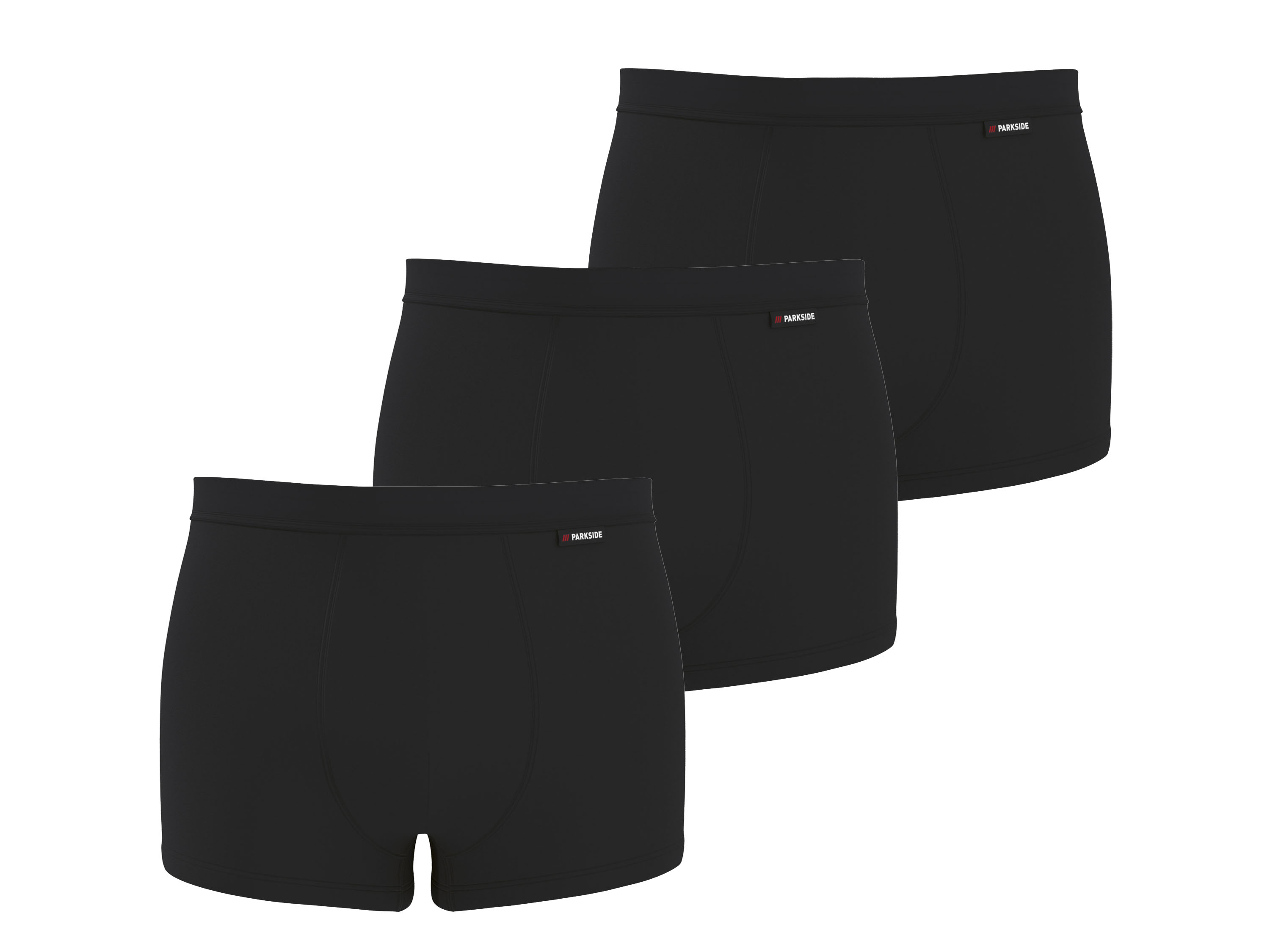 Parkside® Pánské boxerky, 3 kusy (černá, 4/S)