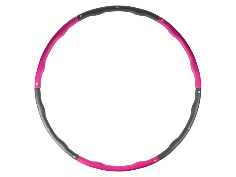  Zobrazit na celou obrazovku CRIVIT Obruč Hula hoop, 6dílná - Obrázek 1