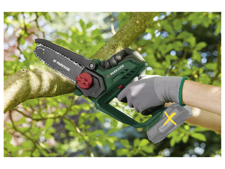  Zobrazit na celou obrazovku PARKSIDE® Aku řetězová pila PGHSA 20-Li A1 – bez akumulátoru a nabíječky - Obrázek 5