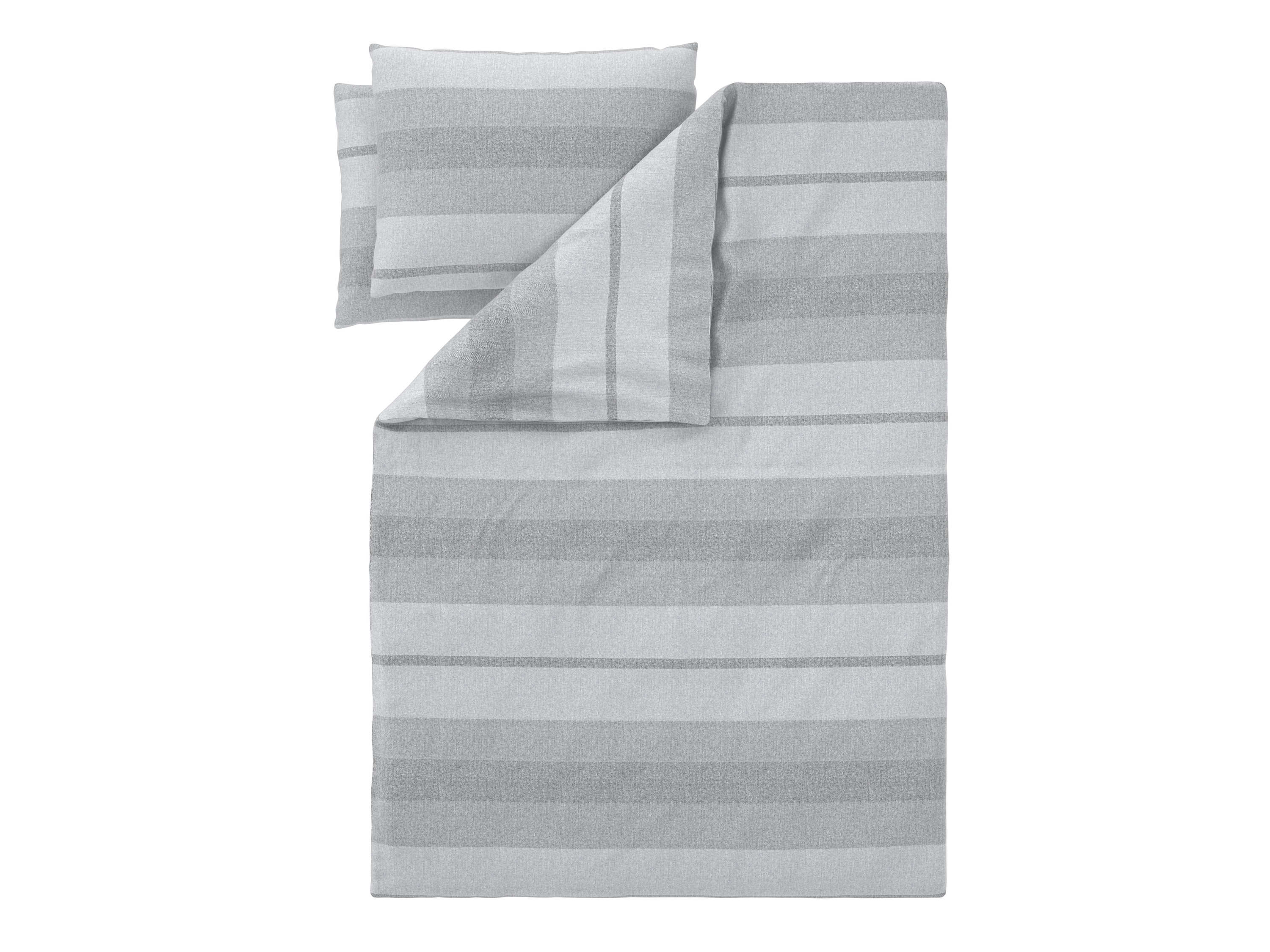 Livarno® Ložní povlečení Renforcé, 220 x 240 cm, 70 x 90 cm (bílá/šedá)