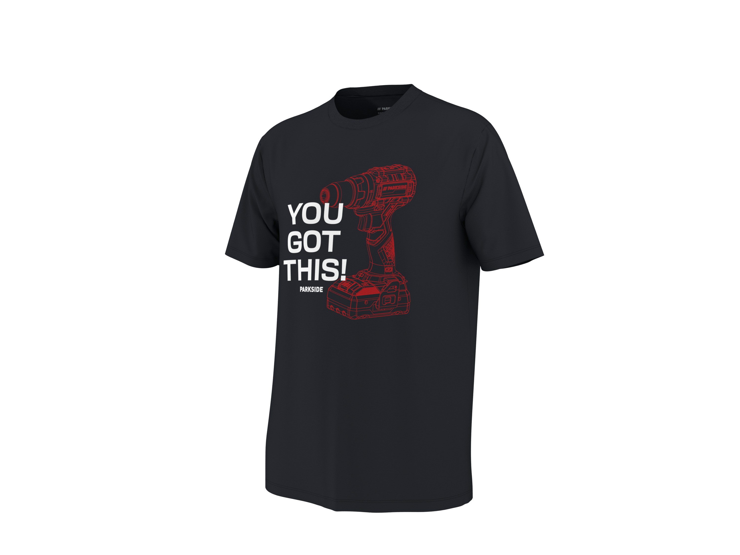 Parkside® Pánské triko s BIO bavlnou (černá, S (44/46))