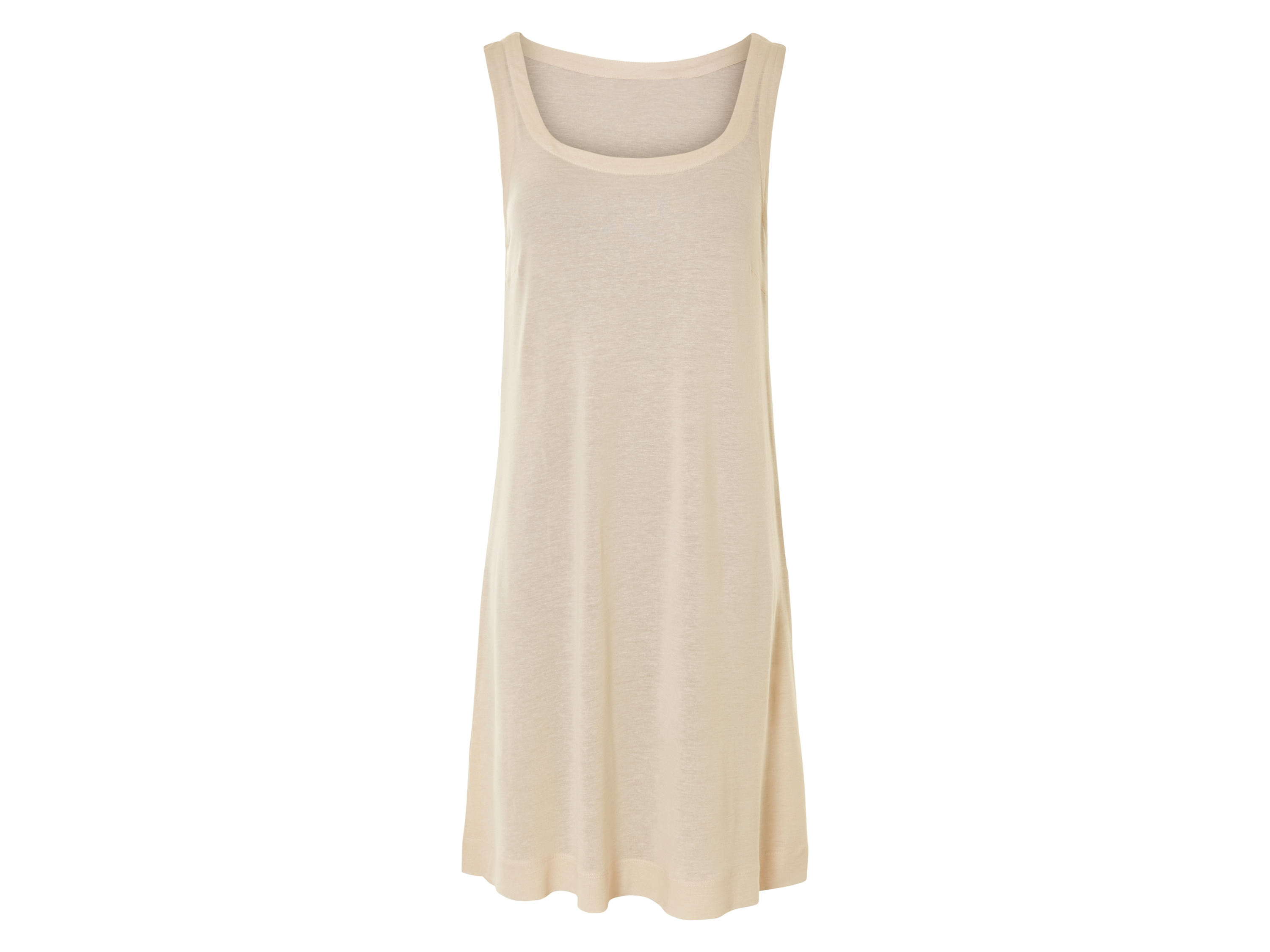 esmara® Dámské šaty s podílem lnu (béžová, Xs(32/34))