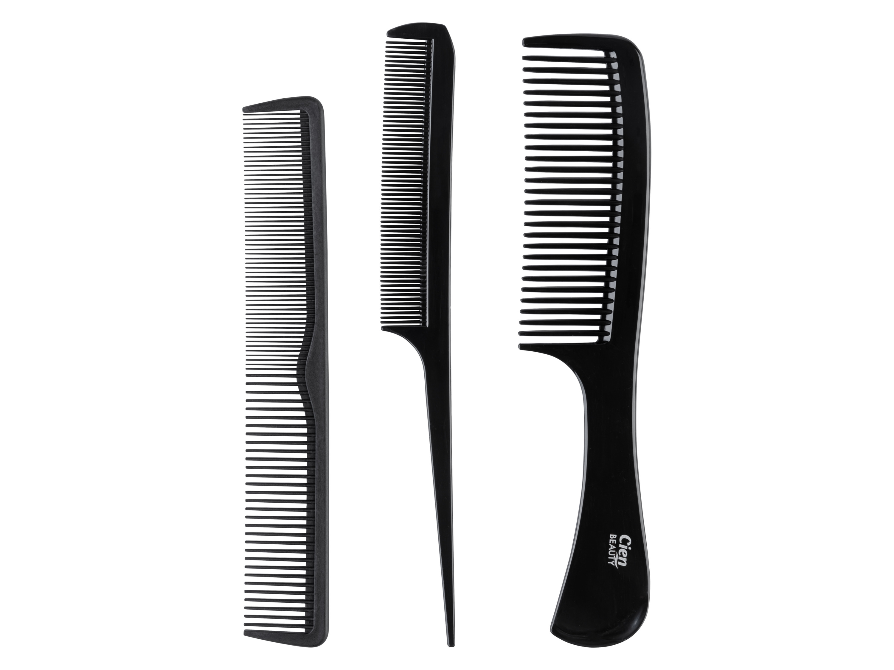 Cien Beauty Kartáč na vlasy / Kulatý kartáč / Fénovací kartáč / Sada hřebenů / Hřeben na vousy (sada hřebenů)