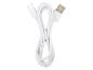 Bílý nabíjecí kabel USB-A na USB-C