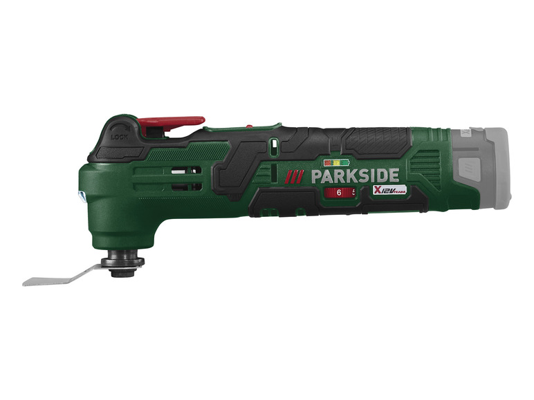  Zobrazit na celou obrazovku PARKSIDE® Aku multifunkční nářadí PAMFW 12 E4, 2,5 Ah - Obrázek 2