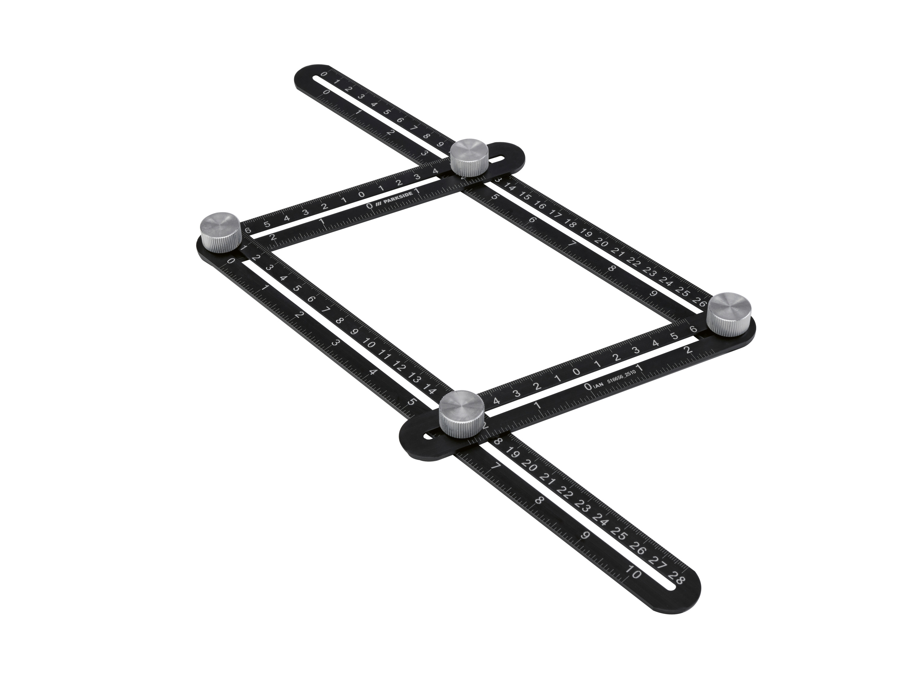 Parkside® Měřicí nástroj (pravítko s multifunkčními úhly)