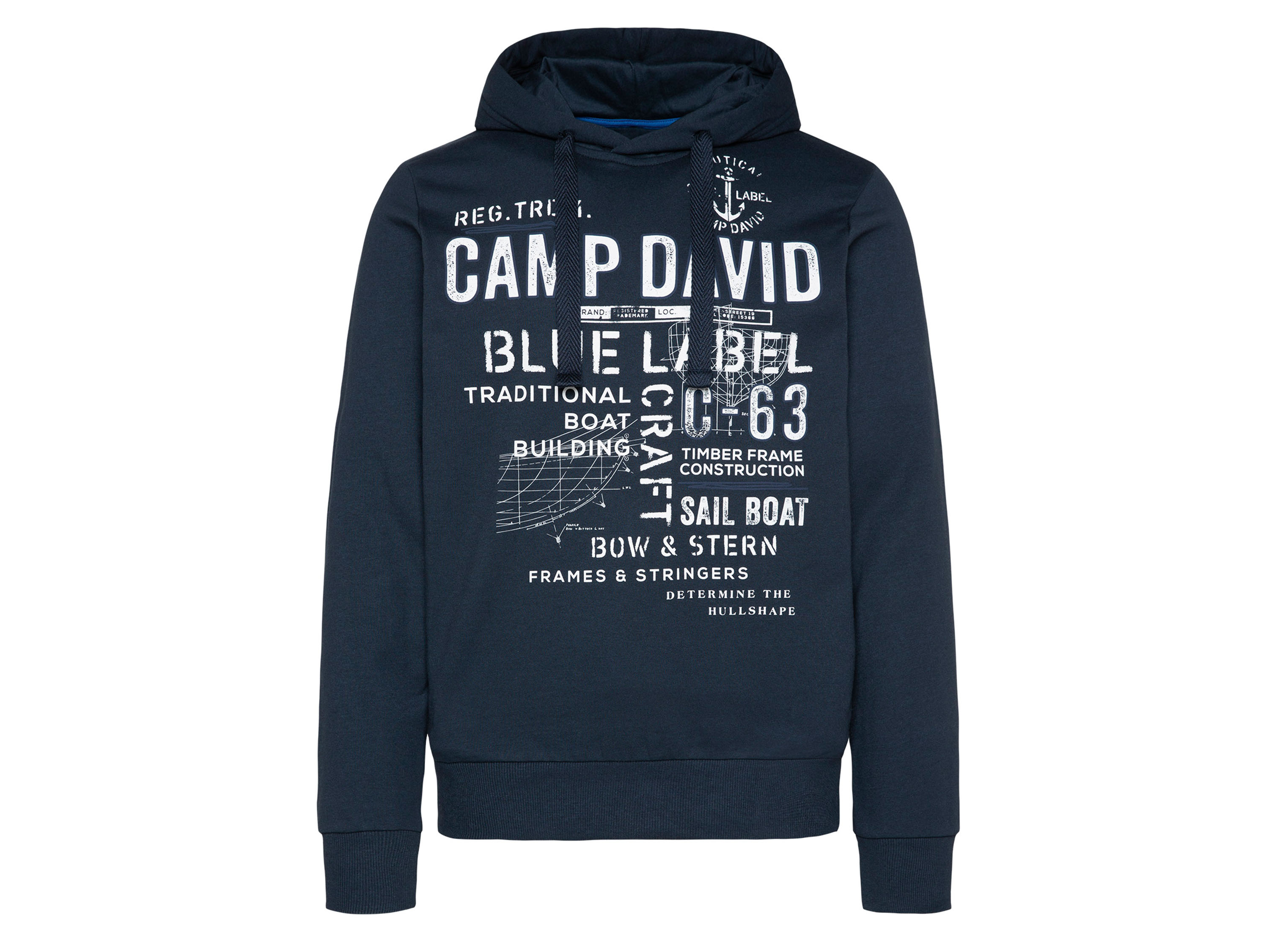 Camp David Pánská mikina s potiskem (potápěčské námořnictvo, M)