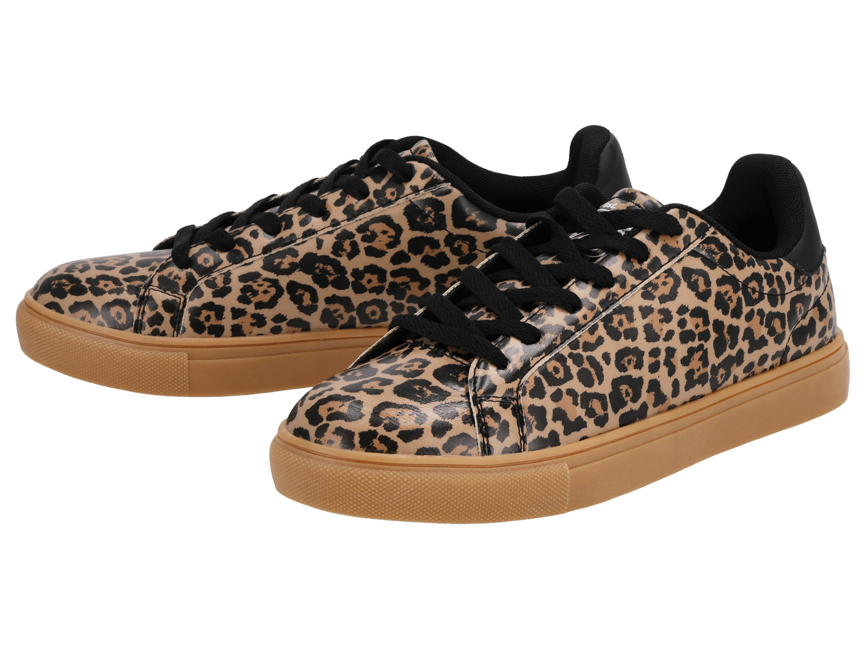 esmara® Dámská obuv „Sneaker" (vzorovaná/béžová/černá, 41)