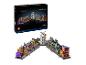Krabička sady LEGO Harry Potter Diagon Alley a sestavený model s 2750 dílky.