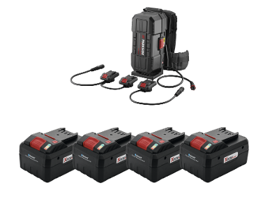 Nabíjecí batoh na akumulátory PPRA 20 A1, 4x Smart 8 Ah