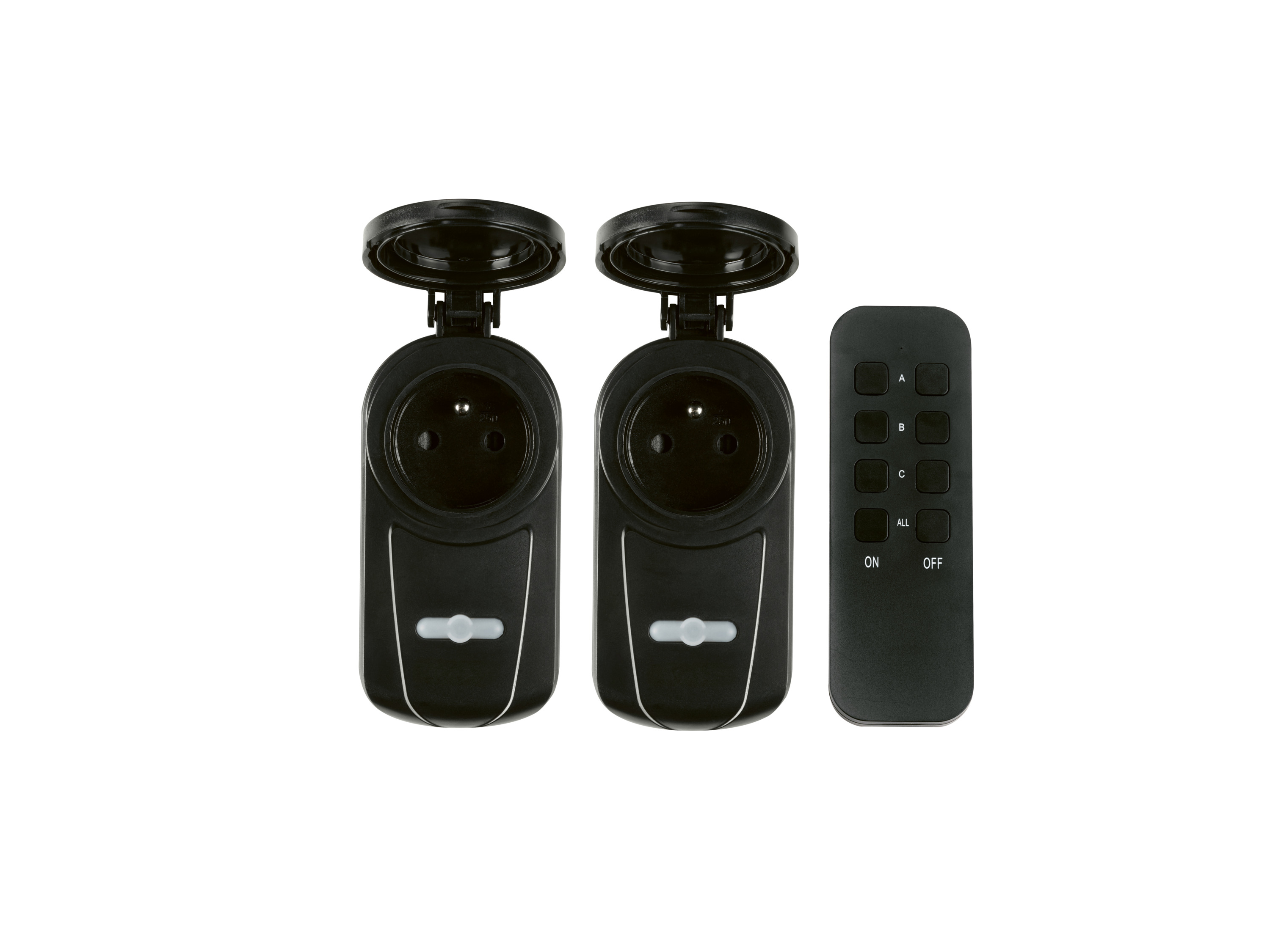 Tronic® Sada interiérových/exteriérových rádiově řízených zásuvek, 5dílná / 3dílná (vnější)