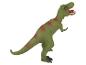 Zelená plastová hračka dinosaura T-Rex.