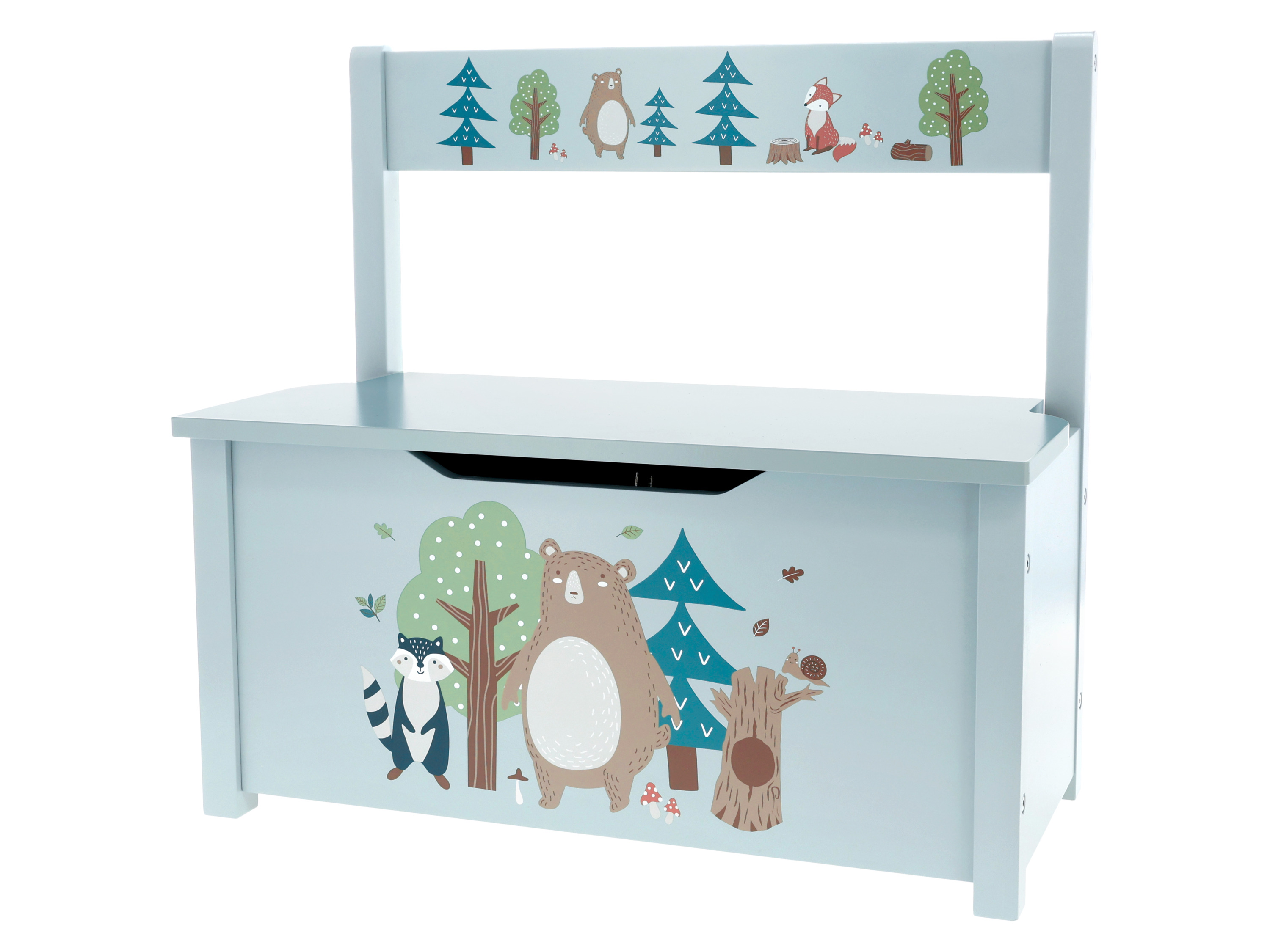 Lupilu® Dětská lavice, 29 x 62,5 x 58,5 cm (světle modrá)