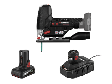 Aku přímočará pila PPSTKA 12 A1, 2,5 Ah a 5 Ah