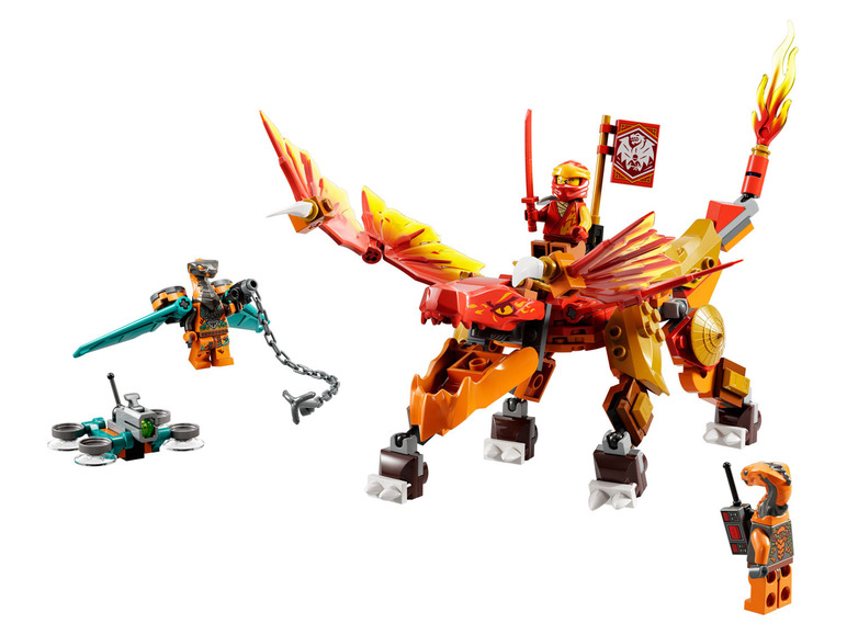  Zobrazit na celou obrazovku LEGO® NINJAGO 71762 Kaiův ohnivý drak EVO - Obrázek 2