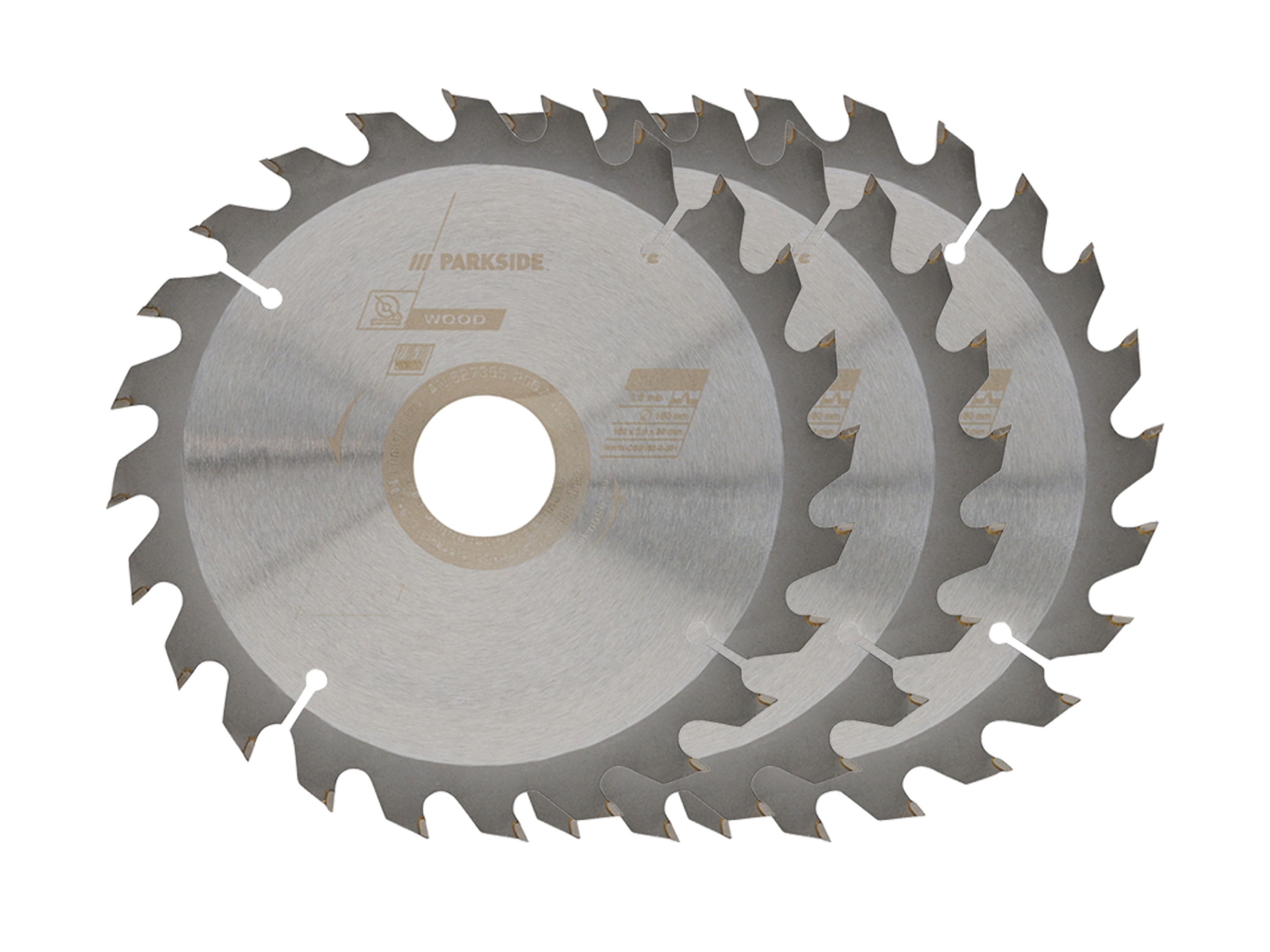 Parkside® Sada pilových kotoučů (160 mm, 3dílná sada)