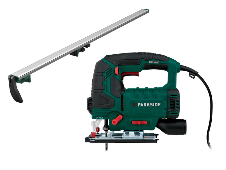  Zobrazit na celou obrazovku PARKSIDE® Sada přímočaré pily PSTD 800 C3 a upínací a vodicí lišty PSS 1 C2, 2dílná - Obrázek 1