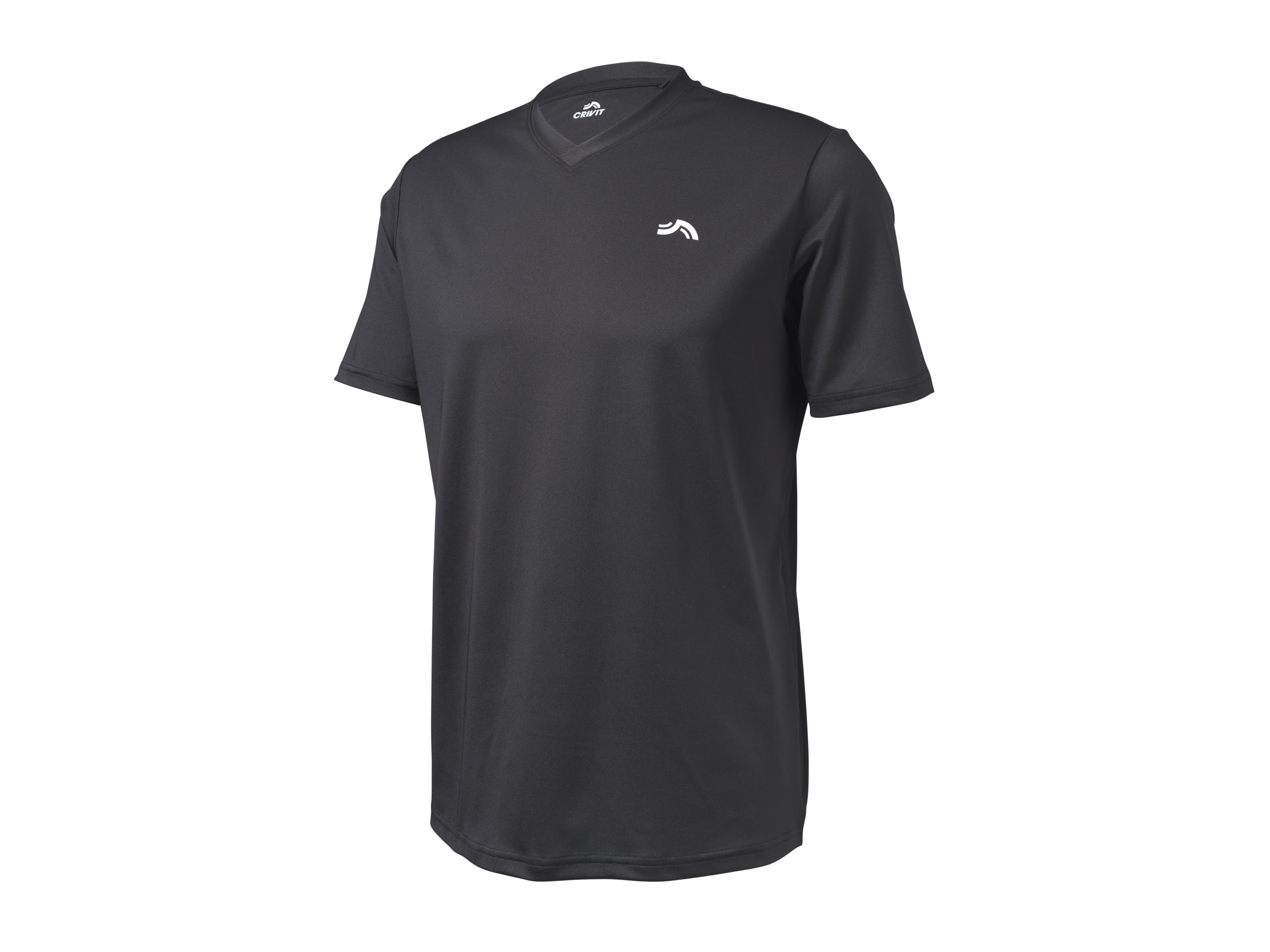 Crivit Pánské funkční tričko piké Tenis/Padel (černá, M (48/50))