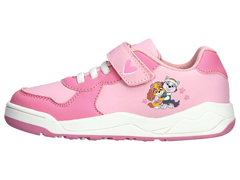 Růžové dětské tenisky s motivem Paw Patrol.