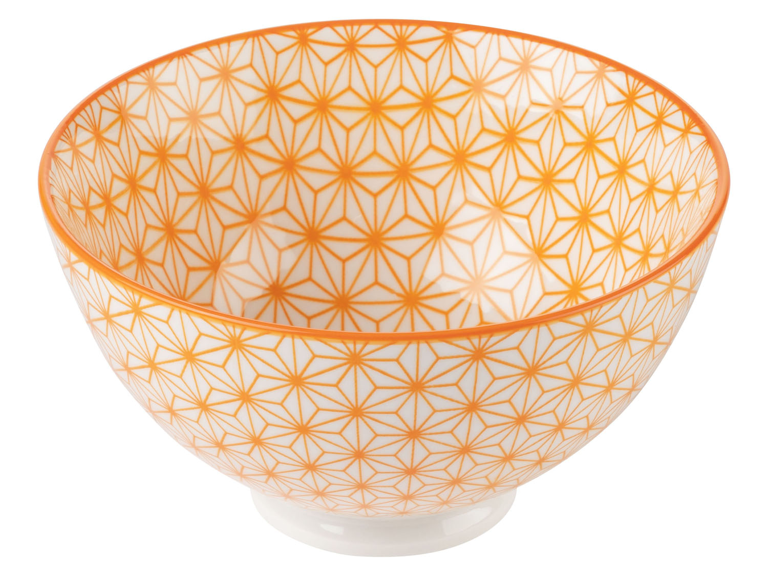 Ernesto® Sada misek, 2dílná / Sada misek na dipy, 6dílná / Sada porcelánových lžiček, 6dílná (sada misek/oranžová)