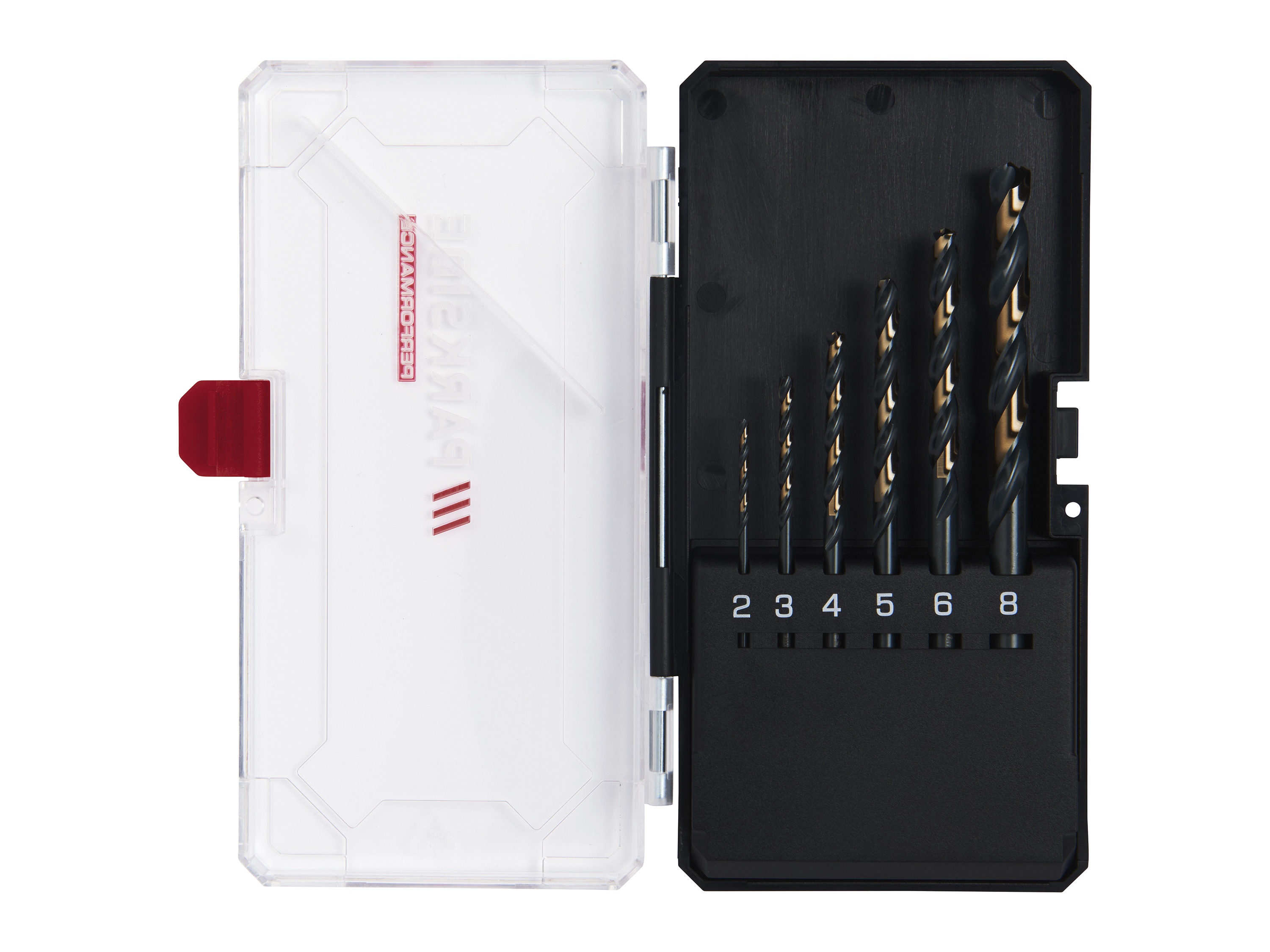Parkside Performance® Vrtáky do dřeva PHB 6 A1 / Univerzální vrtáky PMB 7 A1 (turbo HSS vrták, 6 kusů)