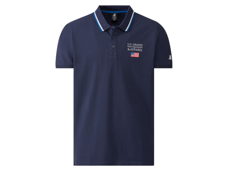  Zobrazit na celou obrazovku U.S. Grand Polo Pánské polotriko „Slim Fit“ - Obrázek 7