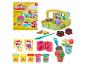 Sada Play-Doh 'Kvetoucí květiny' s modelovací hmotou, nástroji a květináči.
