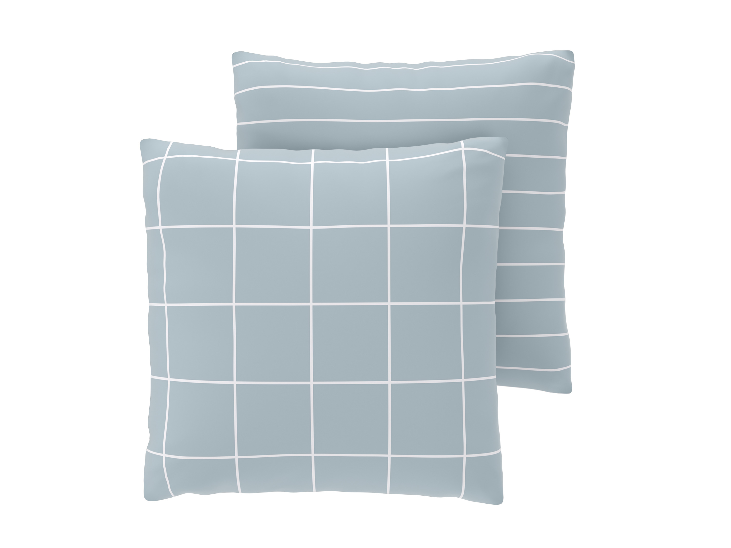 Livarno® Potah na polštář z mikrovláknitého saténu, 50 x 60 cm, 2 kusy (kostka)