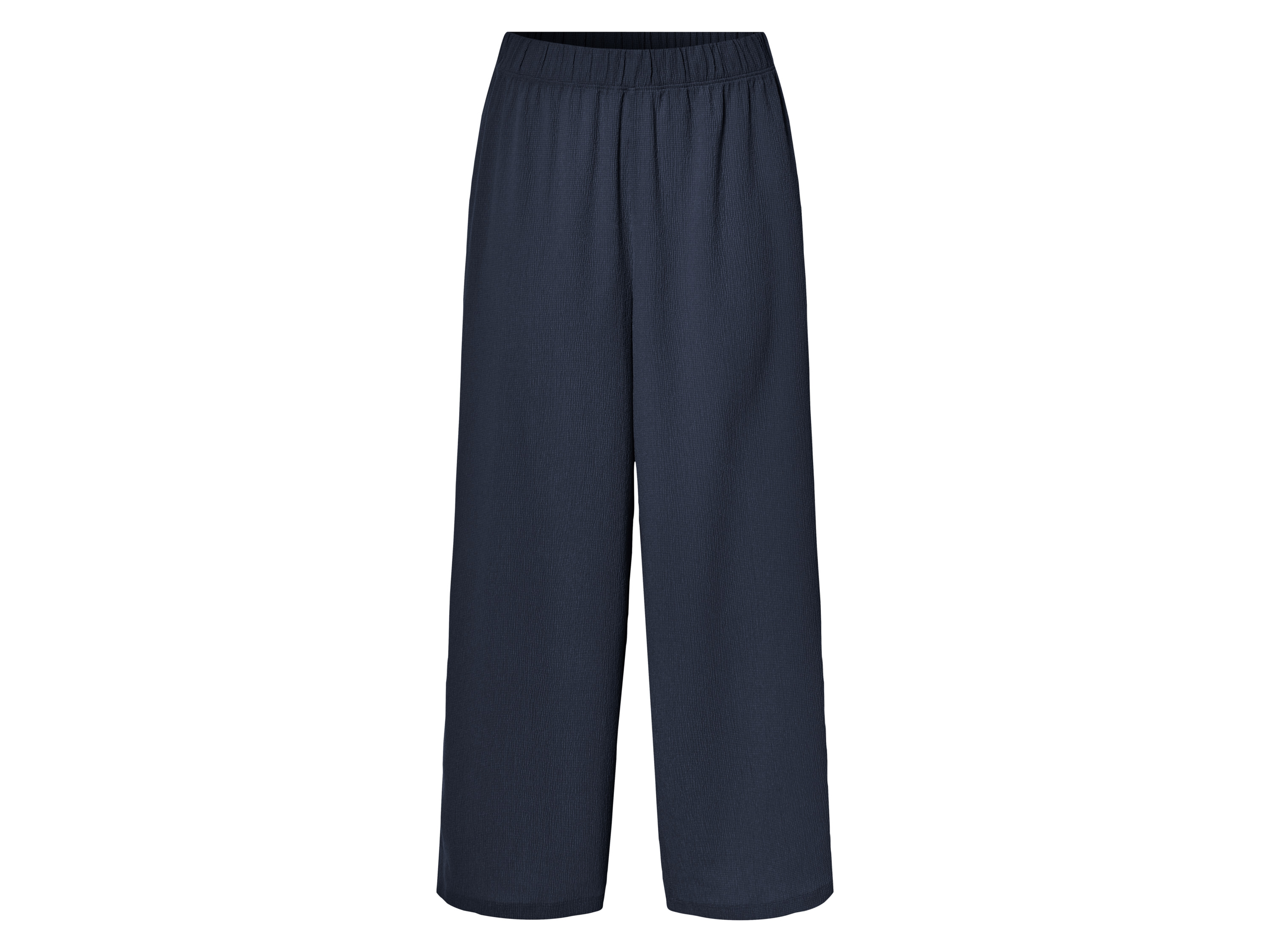 esmara® Dámské kalhoty se širokými nohavicemi (navy modrá, M(40/42))