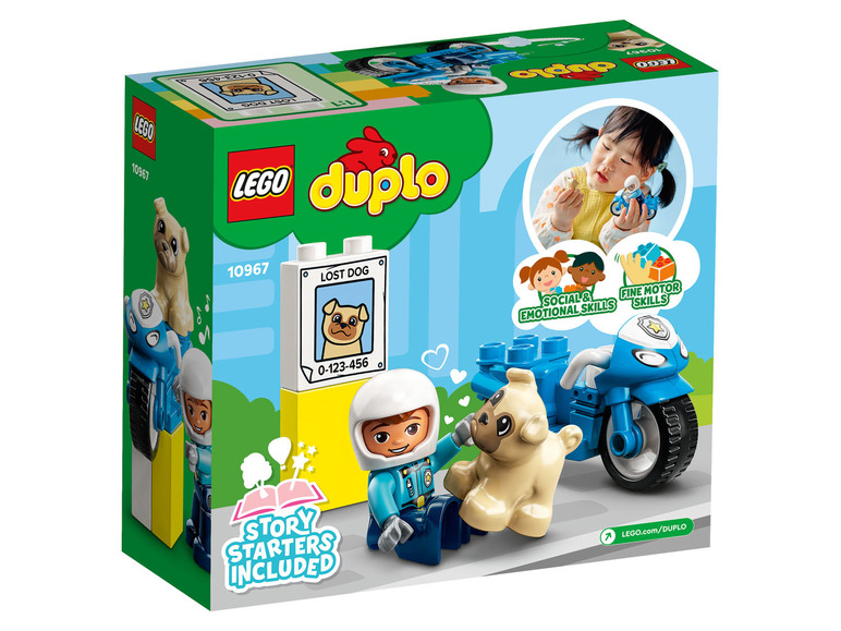  Zobrazit na celou obrazovku LEGO® DUPLO® 10967 Policejní motorka - Obrázek 2