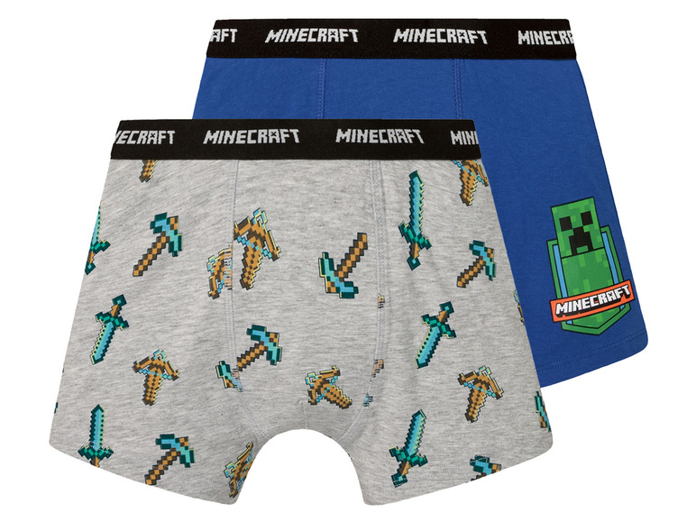  Zobrazit na celou obrazovku Minecraft Chlapecké boxerky, 2 kusy - Obrázek 5