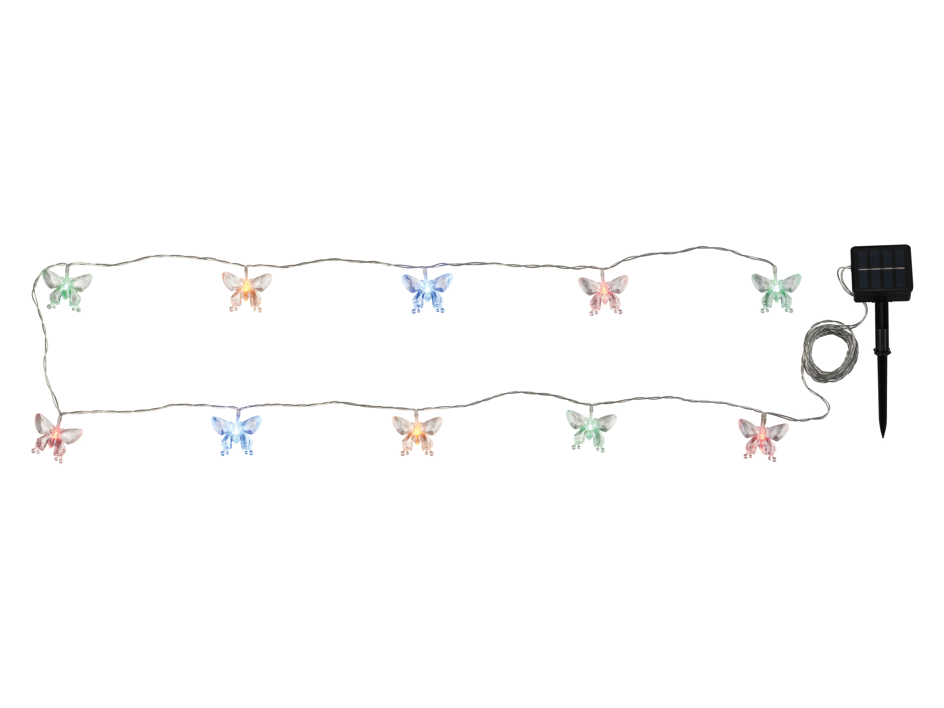 Livarno® Solární světelný řetěz (motýli)