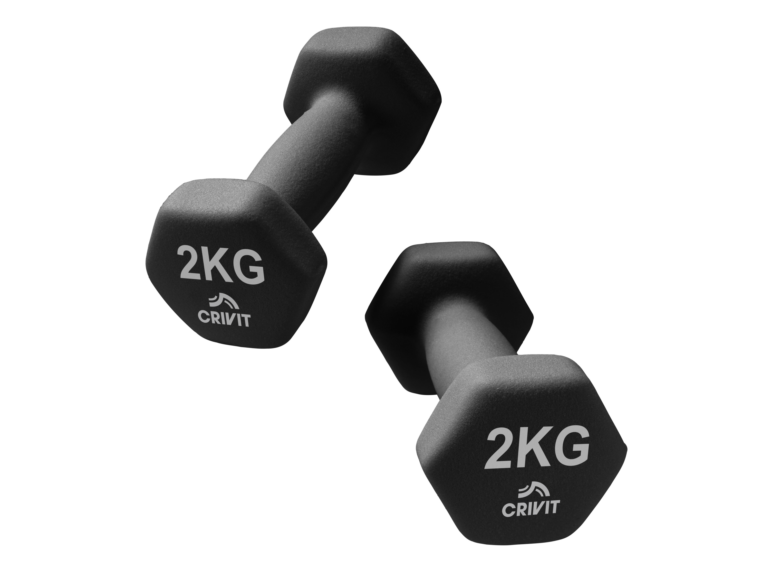 Crivit Deska na kliky / Činka, 2 x 2 kg / Kettlebell, 10 kg (činka, 2 x 2 kg)