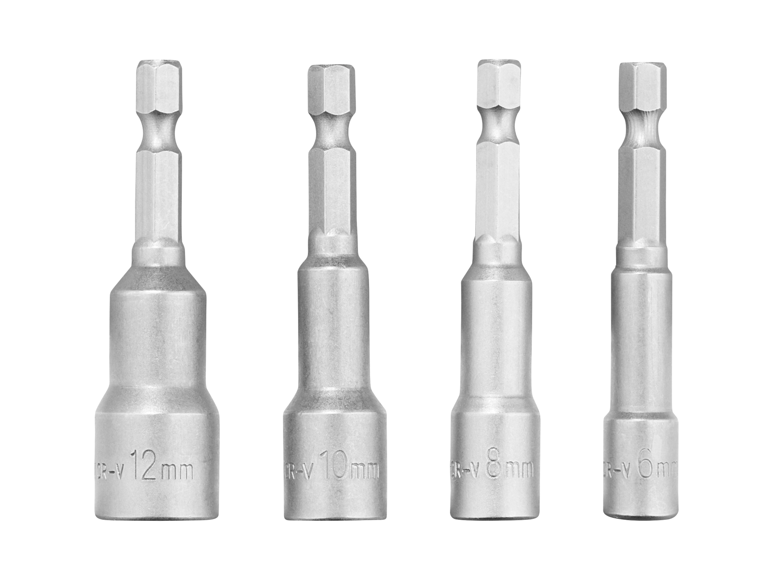 Parkside® Sada adaptérů na nástrčné klíče / Sada nástrčných klíčů (sada nástrčných klíčů, 4dílná)