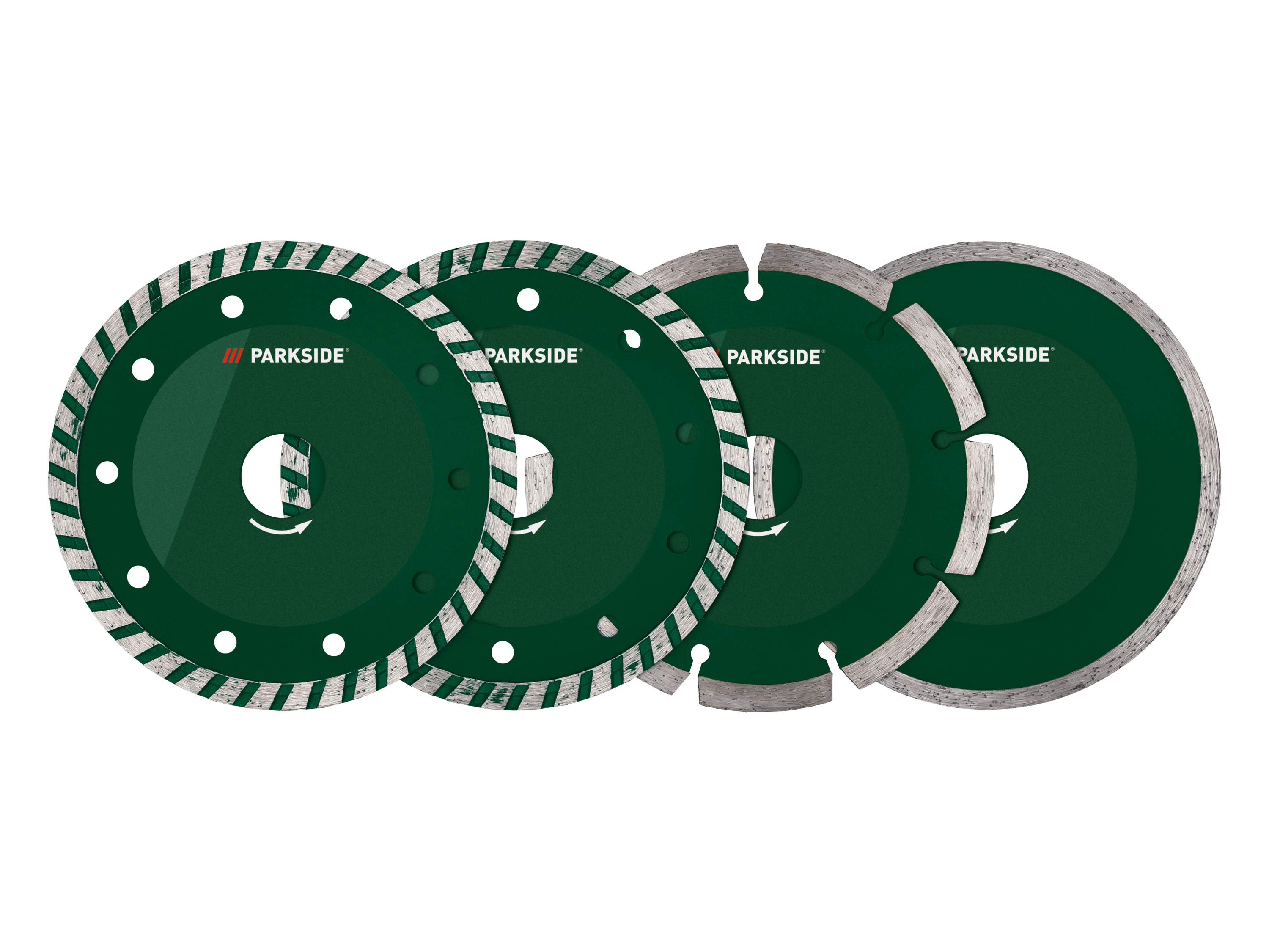 Parkside® Sada diamantových / řezných kotoučů Pwszs 1, Ø 125 mm (diamantové řezné kotouče)