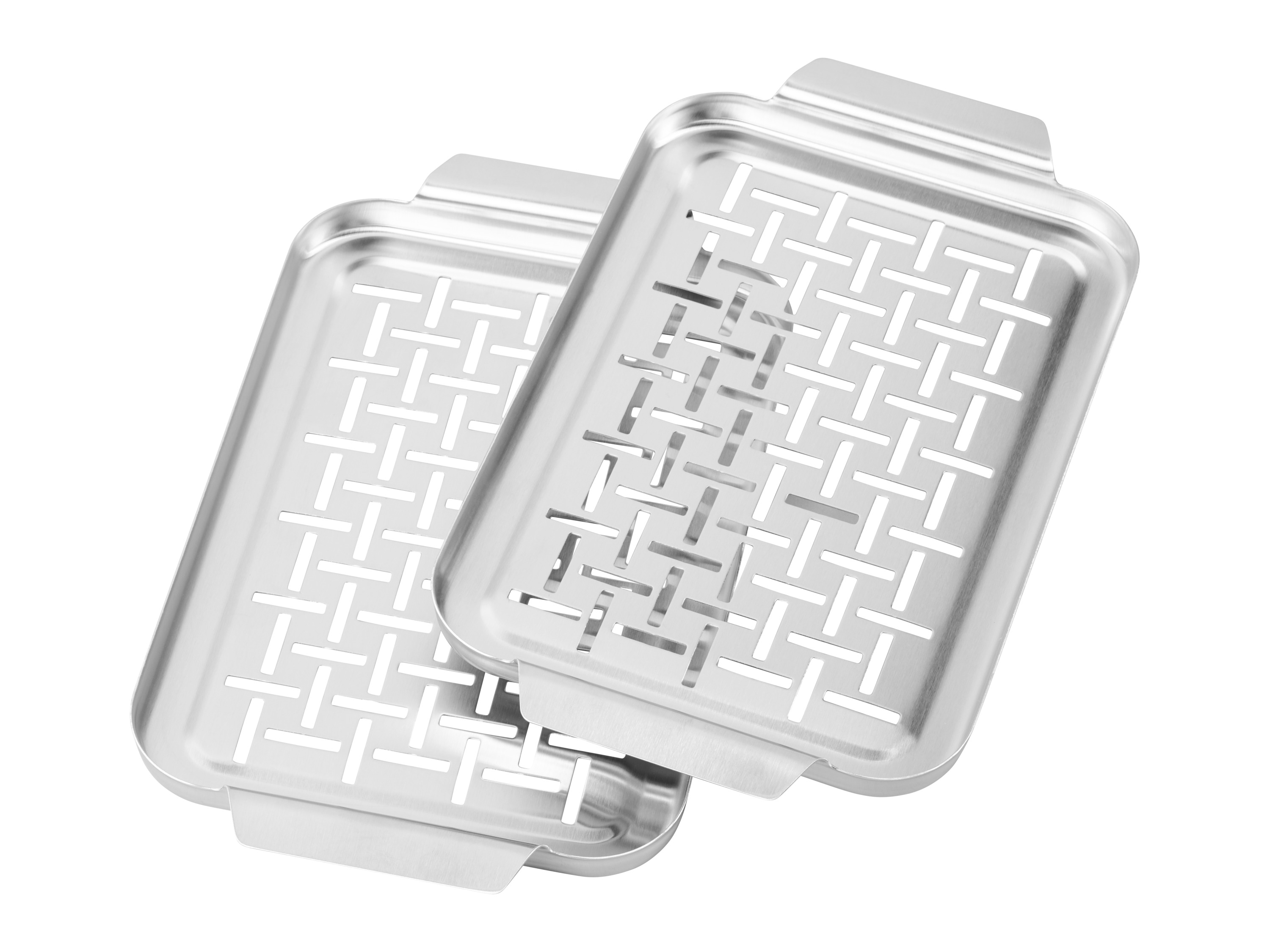 Grillmeister Grilovací pánev / Grilovací deska / Marinovací mísa (sada grilovacích desek, 2dílná)