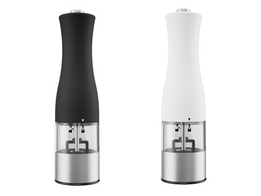 SILVERCREST® Sada mlýnků na sůl a pepř, 2dílná