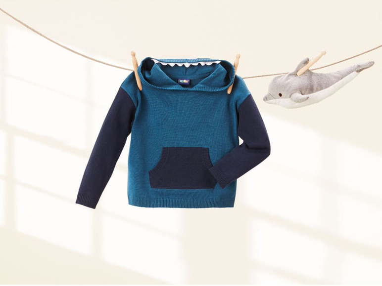  Zobrazit na celou obrazovku lupilu® Chlapecký pletený svetr s BIO bavlnou - Obrázek 3