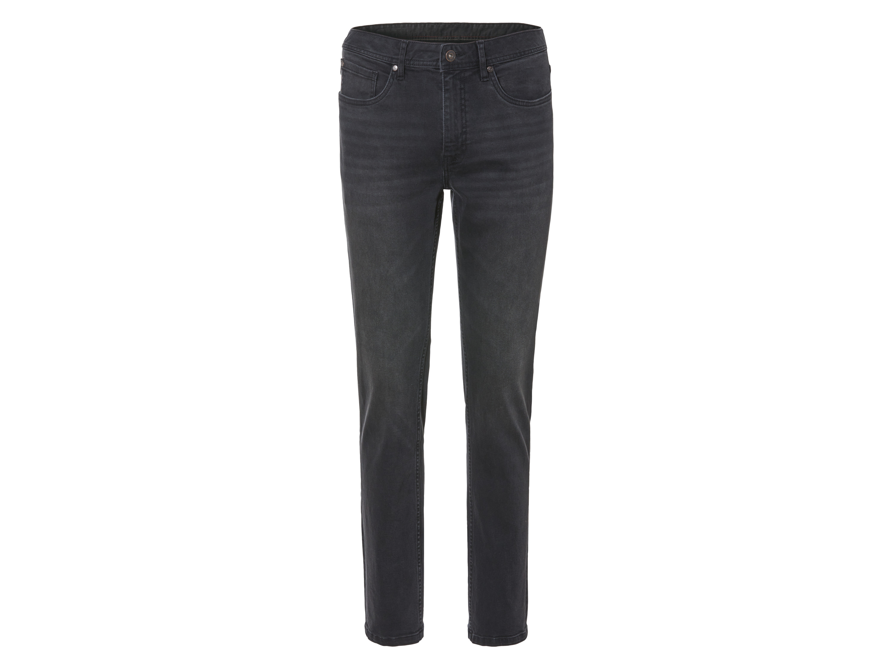 Livergy® Pánské džíny "Slim Fit" (52 (36/32), tmavě šedá)