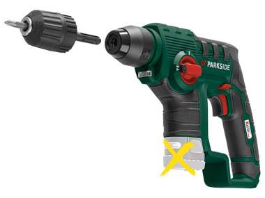 PARKSIDE® Aku vrtací kladivo PBHA 12 A1 – bez akumulátoru a nabíječky