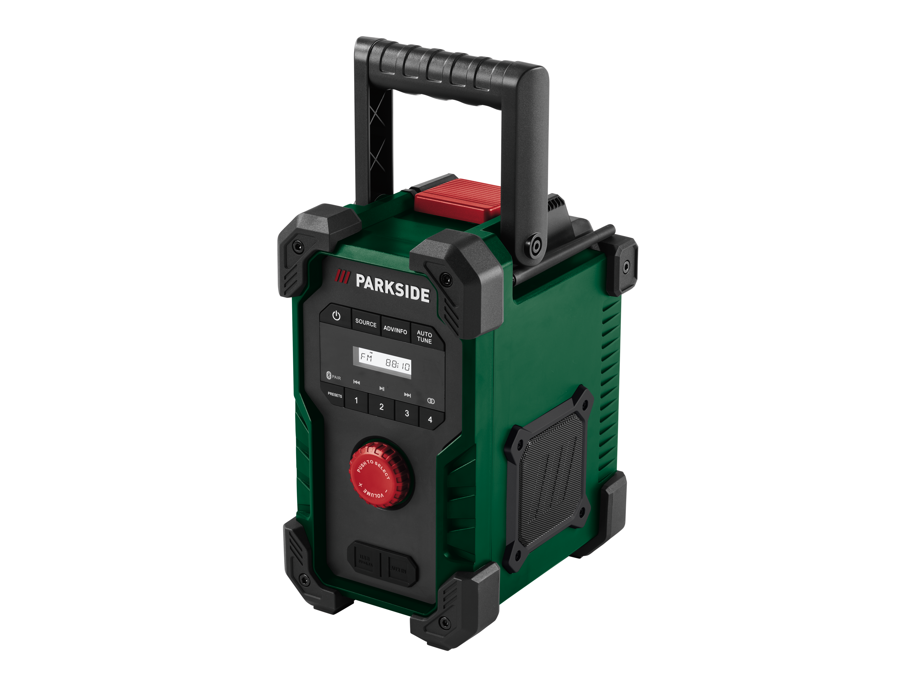 Parkside® Aku stavební rádio PBR 10 A1– bez akumulátoru a nabíječky