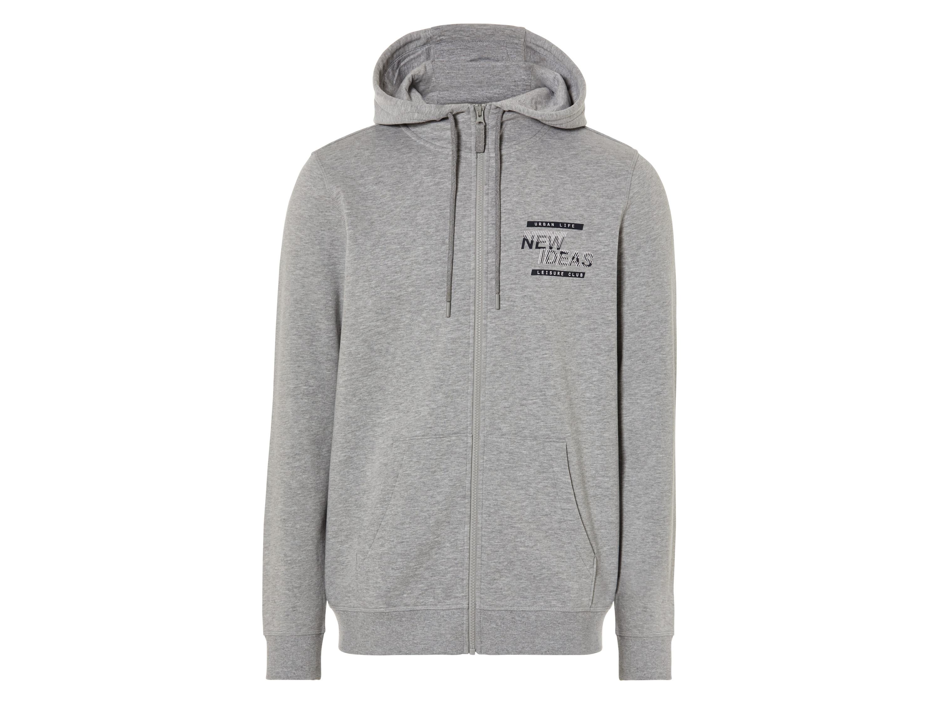 Livergy® Pánská mikina (S(44/46), šedá)