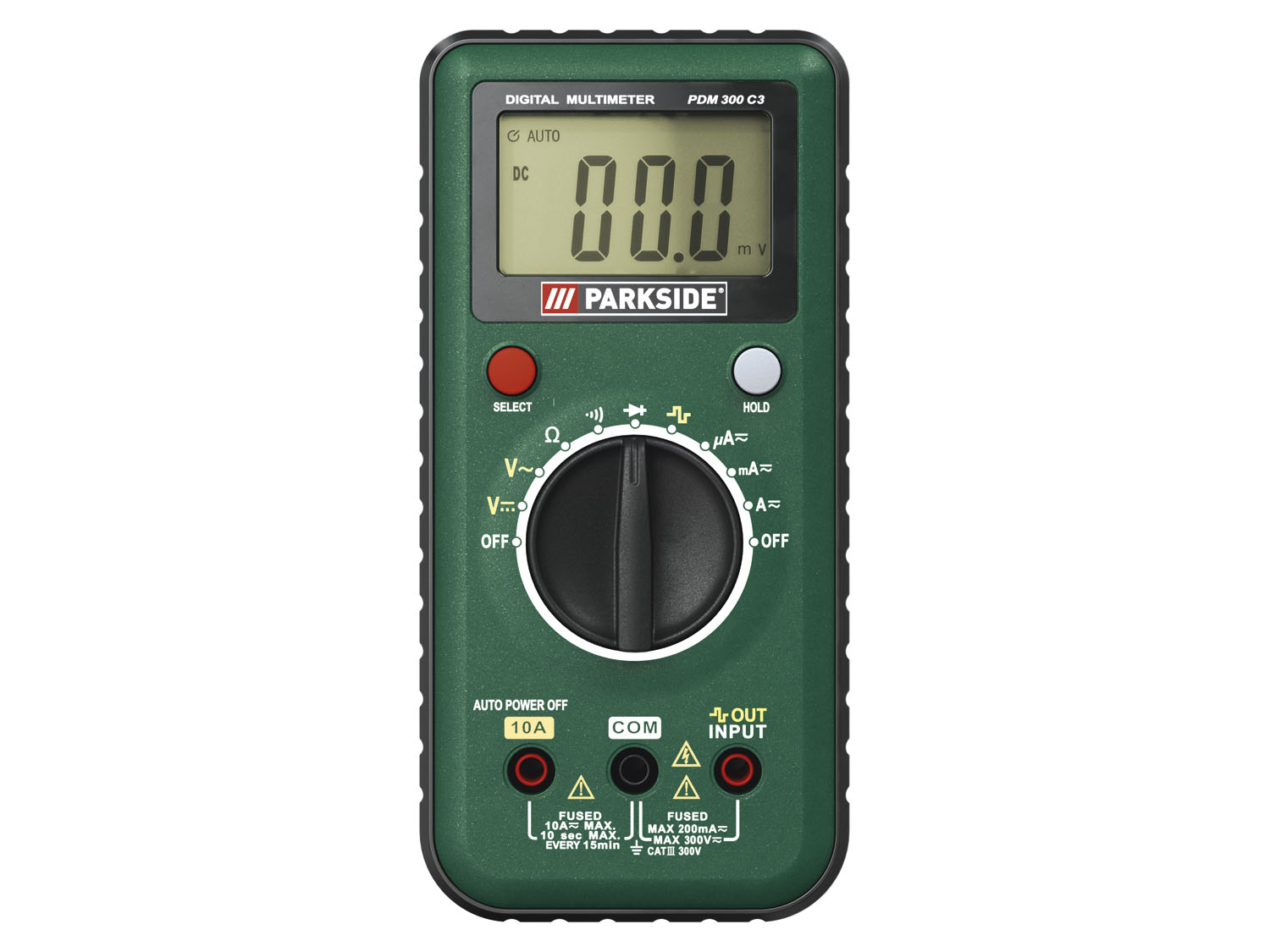 PARKSIDE® Digitální multimetr PDM 300 C3